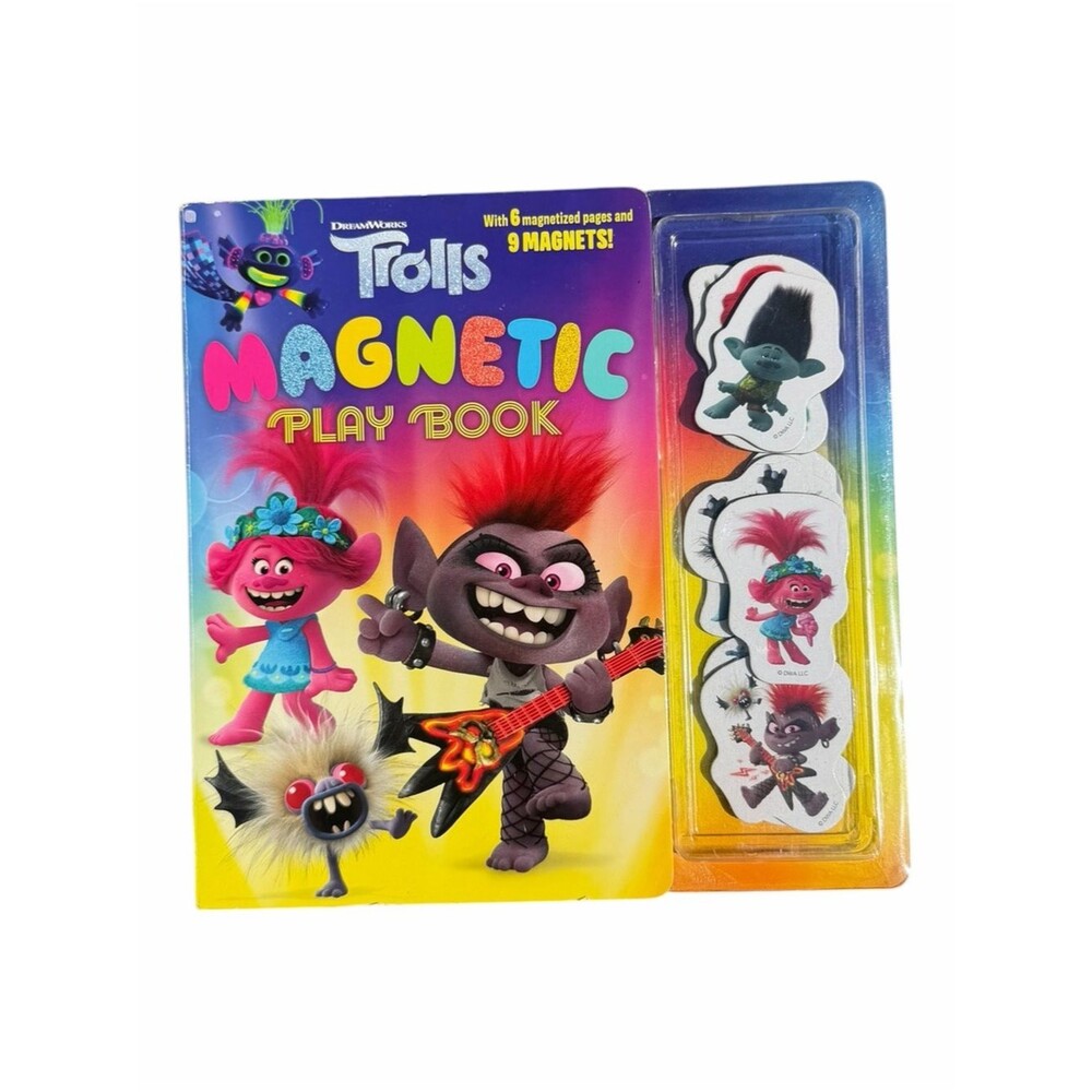 DreamWorks Trolls Magnetic Play Book 2020 7 Magnets Poppy Branch Activity